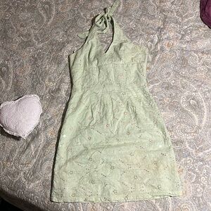 Taboo dress green size medium